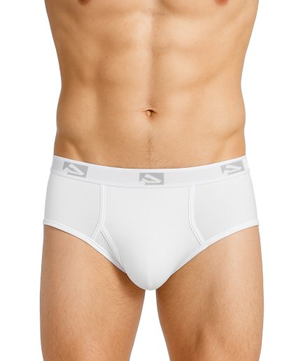 Big Man's Cotton Brief White (2-pack)