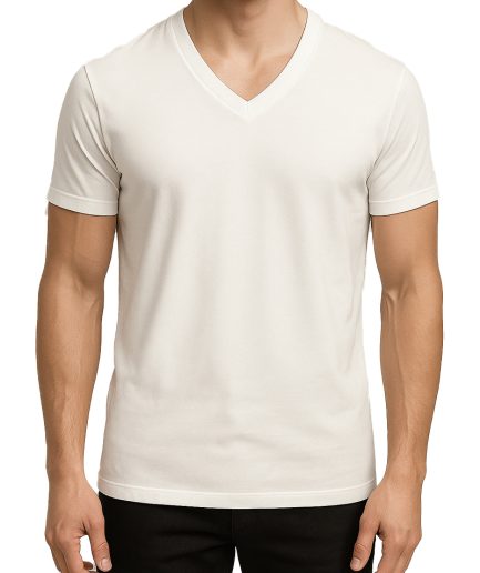 Big & Tall Man's Cotton V-Neck T-shirt (2-pack)